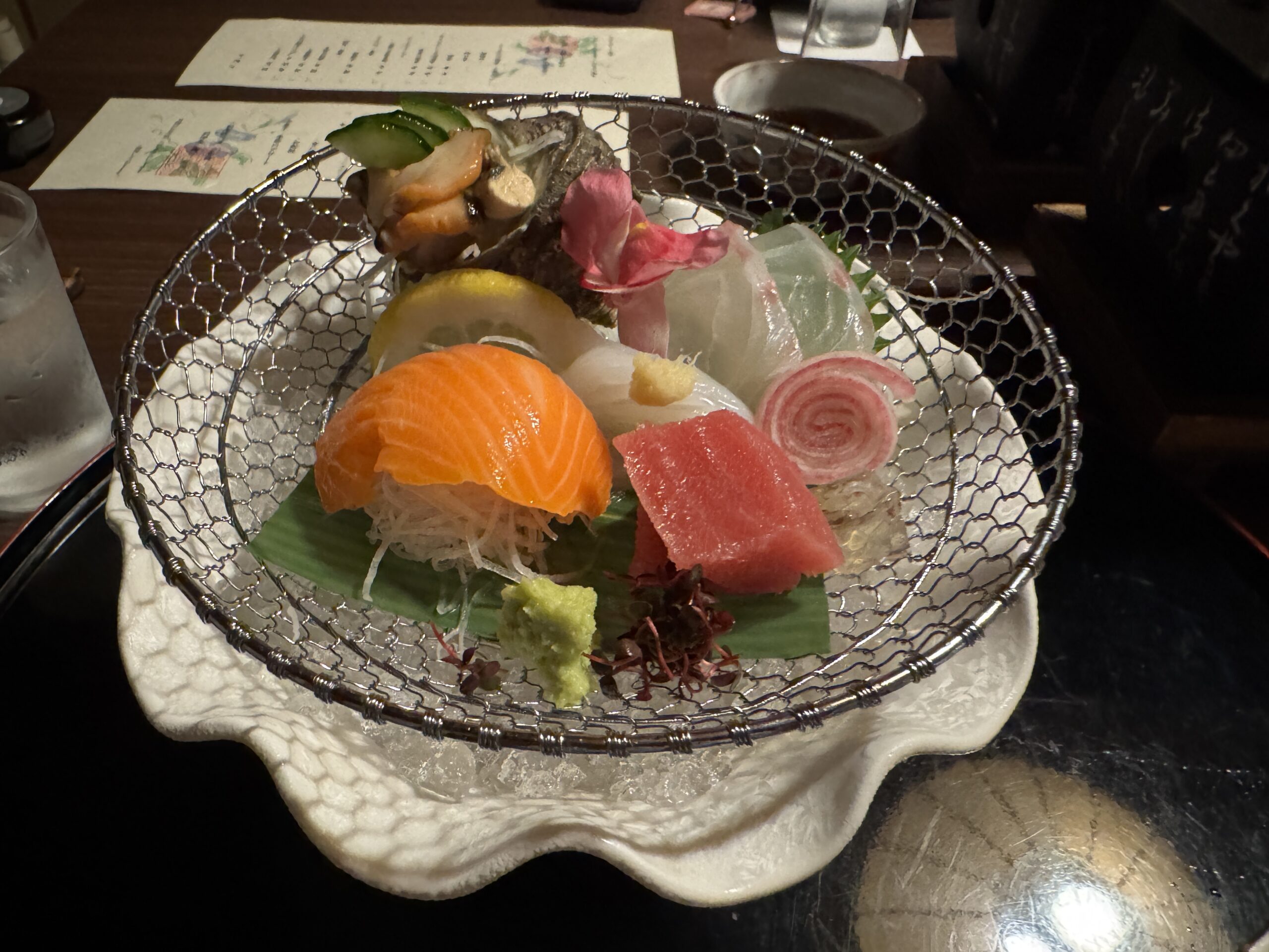 鳥取牛の懐石料理