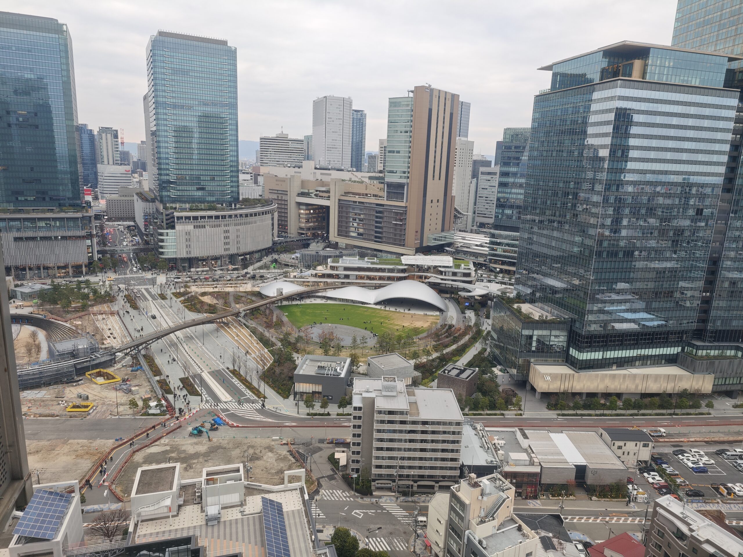 ウェスティン大阪 客室ビュー