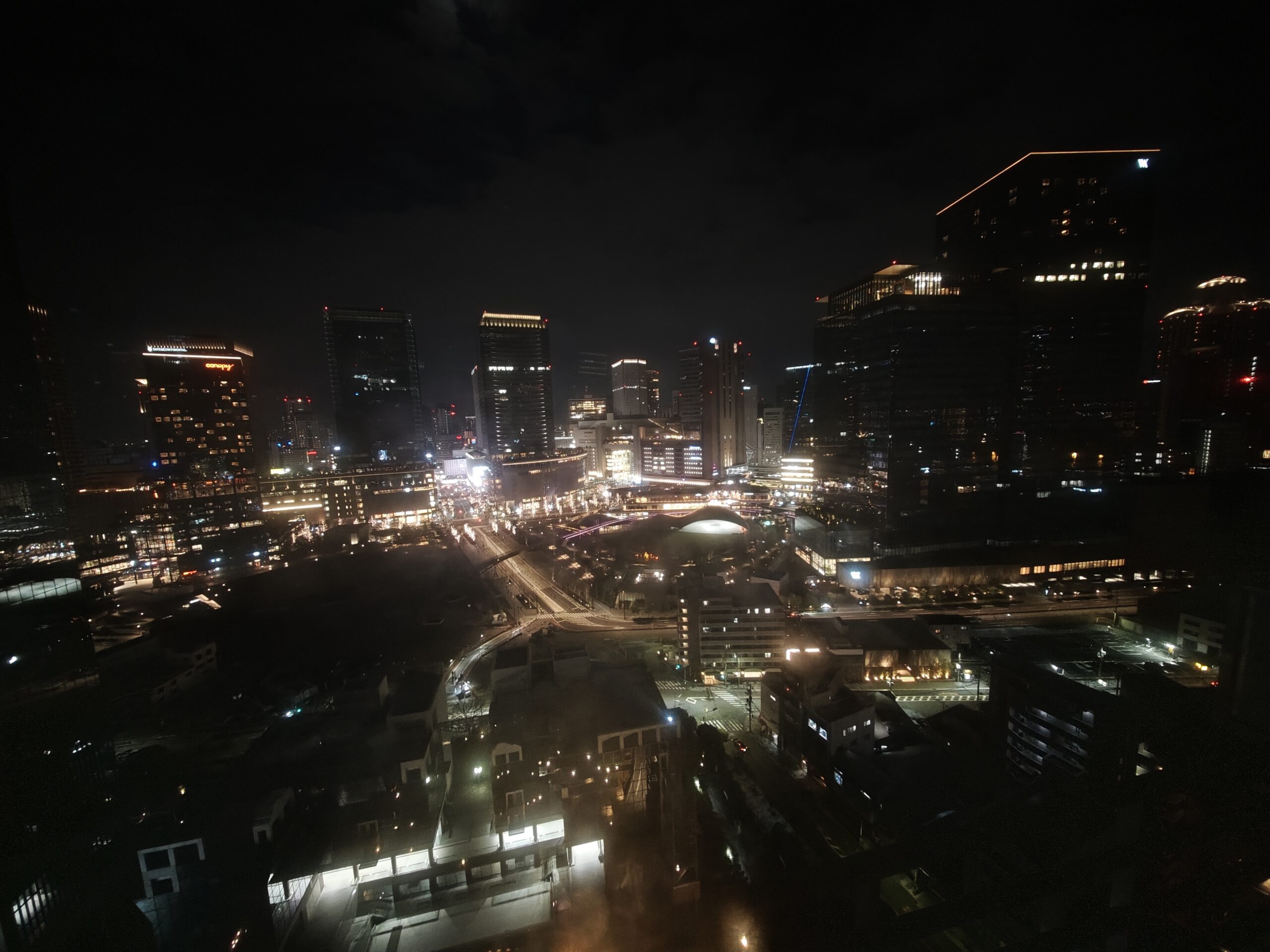 ウェスティン大阪 夜景
