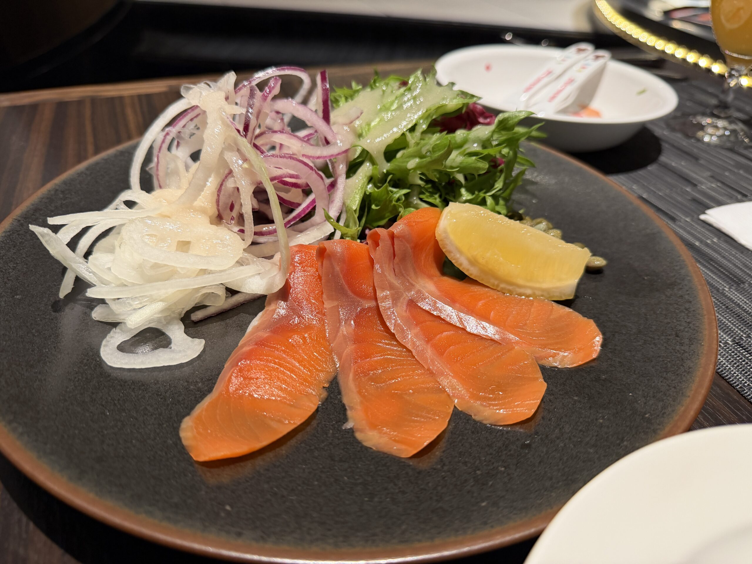 ラウンジからの夜景