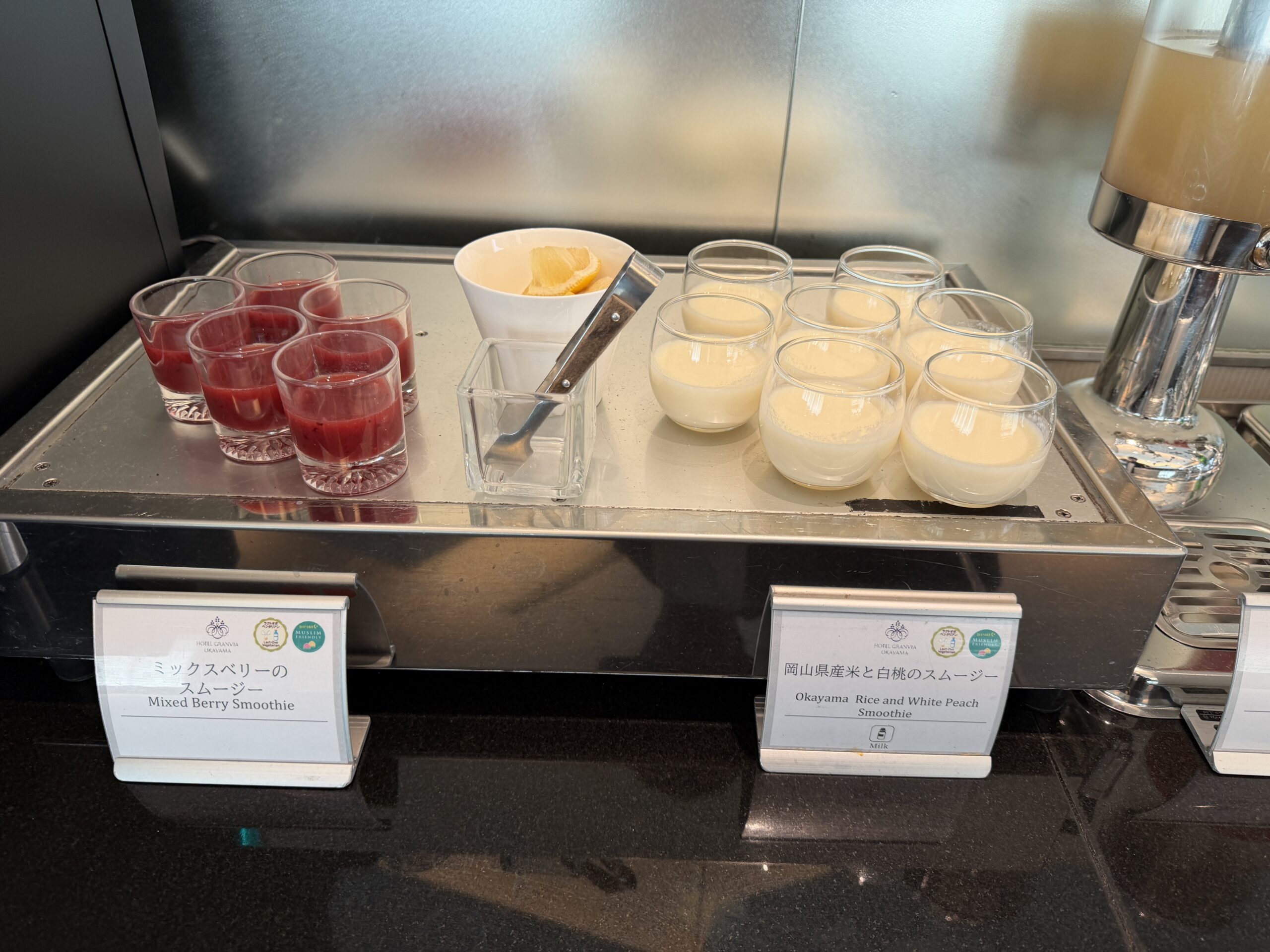 朝食ビュッフェ8